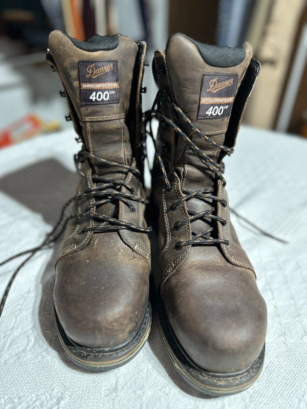 Danner Steel Yard 8" Steel Toe Waterproof 400G Work Boots Mens 11D